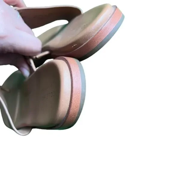 Cole Haan Womens Felix Grand Leather Tan Thong Sandal Size 10B - Picture 6 of 8